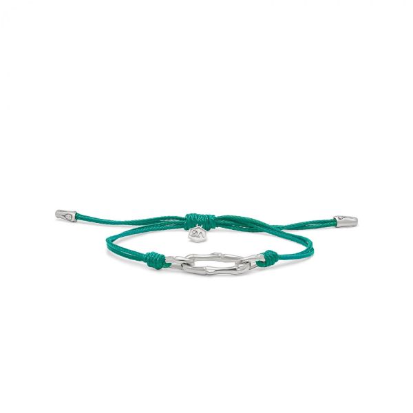 X310TUR bracelet paracord silver