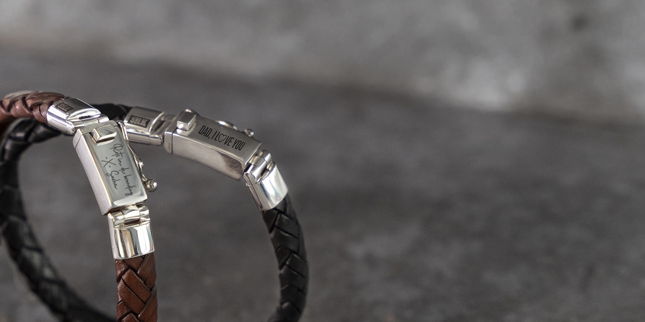 Fathersday gift 2024 - Your own design engraving - SILK Jewellery