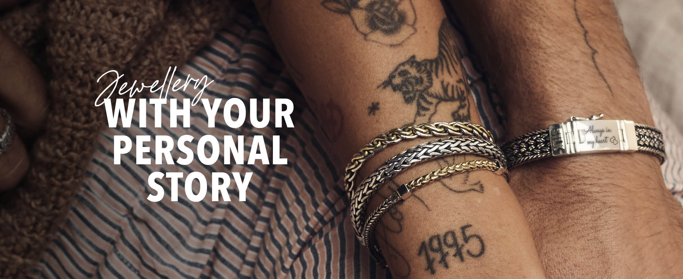 Personalized Silver Silk Jewellery