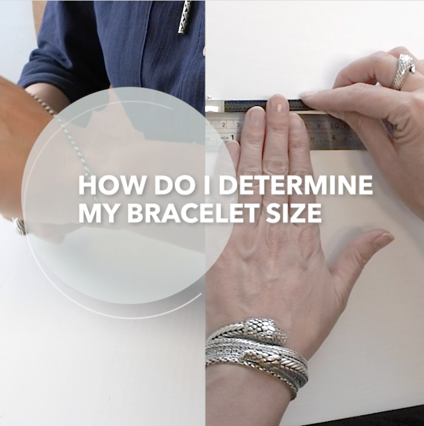 How to measure for bracelet size - GetNameNecklace
