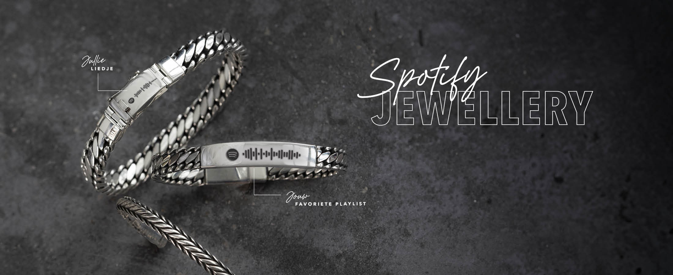 spotify jewellery SILK Jewellery